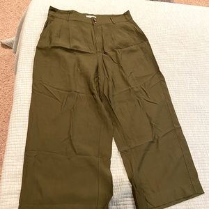 Madewell Pleated Wide-Leg Pants